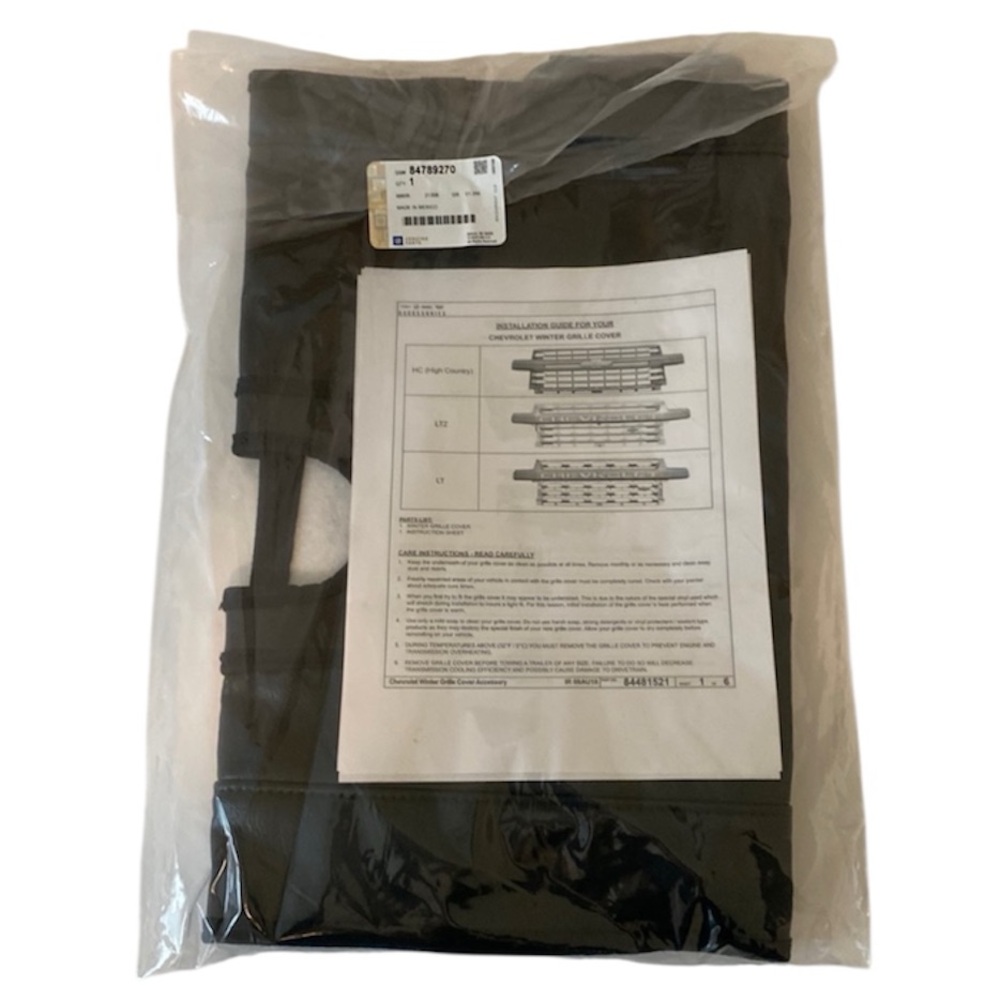 NEW Chevrolet Winter Grill Cover for Chevy 2500 Truck #8479270